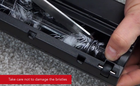 How do I clean my AiroBrush?